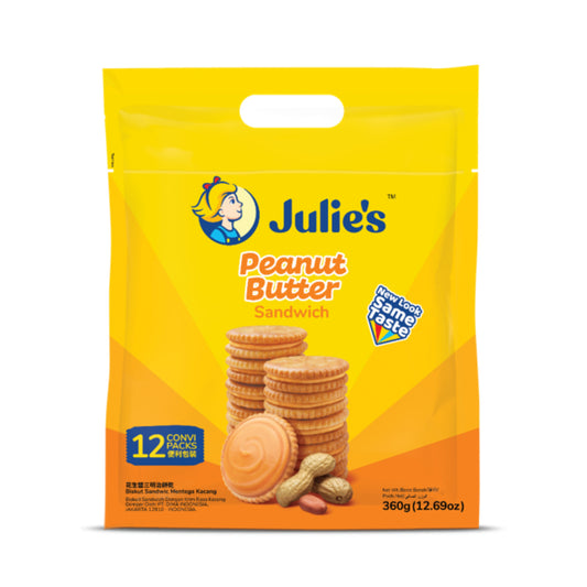 Julie's Peanut Butter Sandwich Biscuits 360g