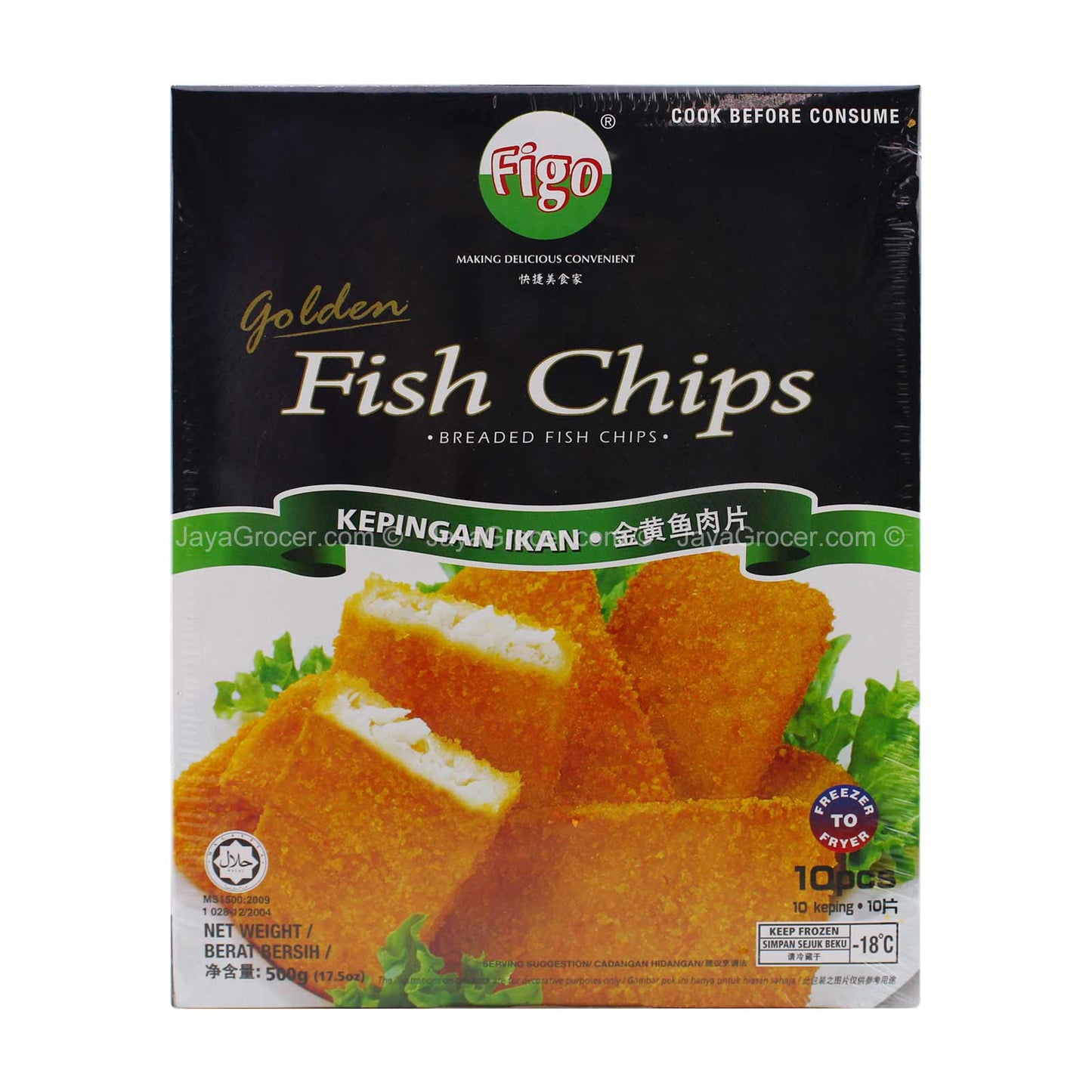 Figo Golden Fish Chip  500g