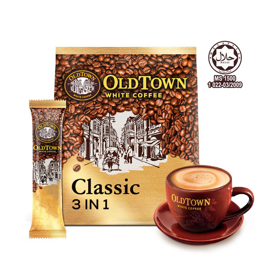 Old Town Classic 3 in 1 White Coffee 38g x 15