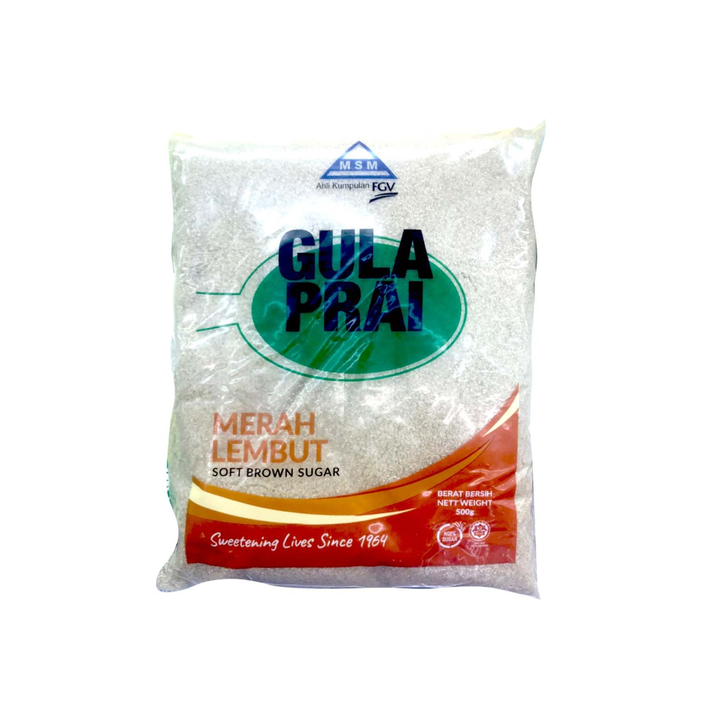 Prai Soft Brown Sugar 500g