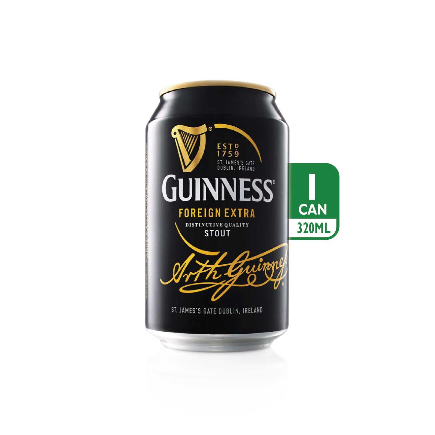 Guinness Stout (Can) 320ml