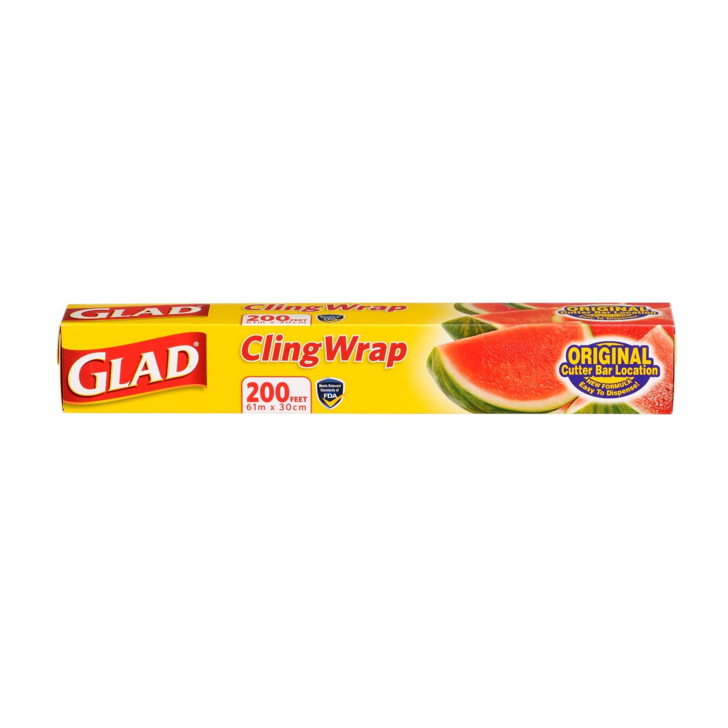 Glad Cling Wrap 200feet 61m x 30cm 1pack