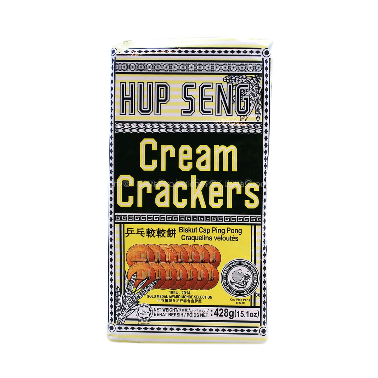 Hup Seng Ping Pong Cream Cracker 428g