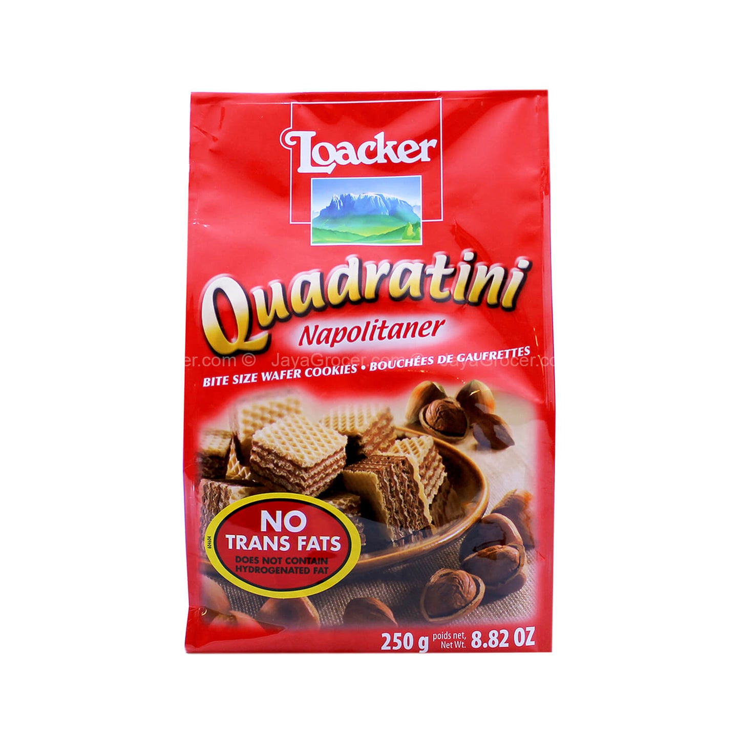 Loacker Quadratini Napolitaner Biscuit 250g