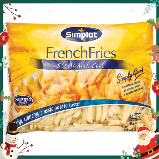 Simplot Straight Cut French Fries 1kg