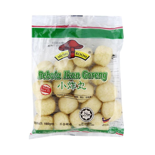 Mushroom Fried Fish Balls (Bebola Ikan Goreng) 160g