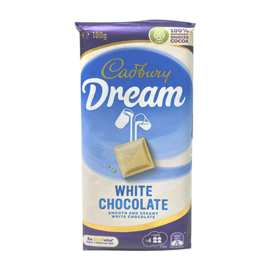 Cadbury Dream White Chocolate Australia 180g