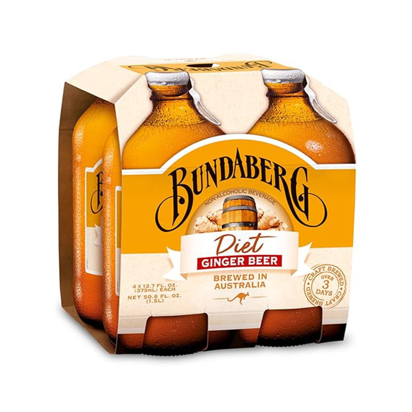 Bundaberg Diet Ginger Beer 375ml