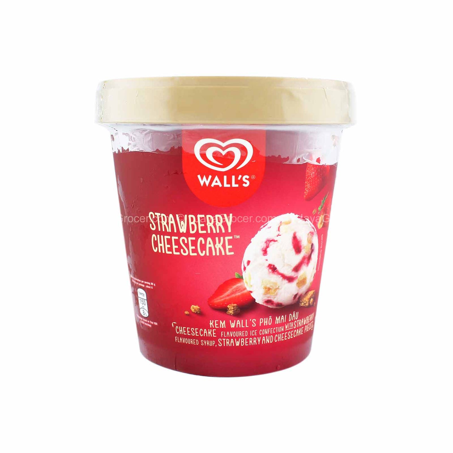 Walls Selection Strawberry Cheesecake Ice Cream 750ml