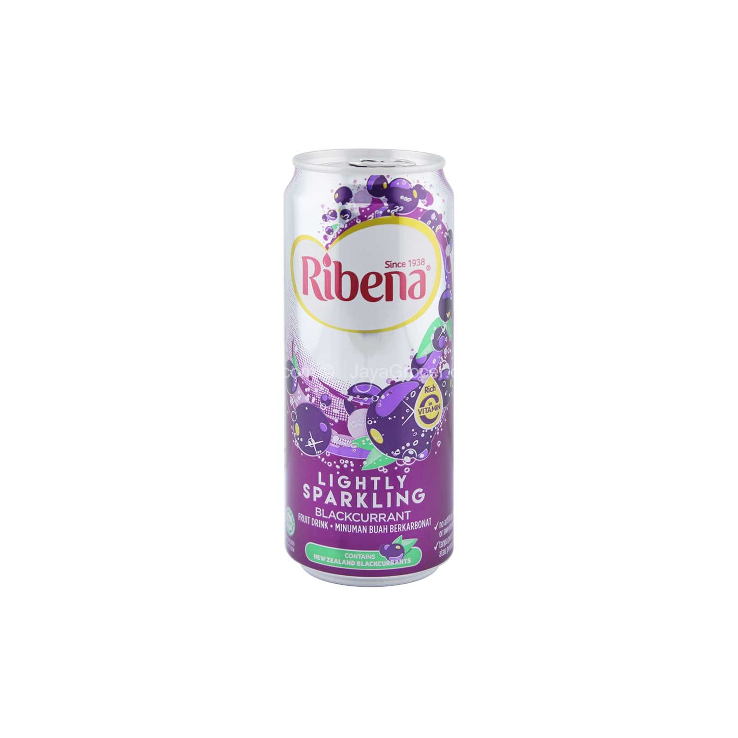 Ribena Lightly Sparkling Blackcurrant Fruit Drink 320ml