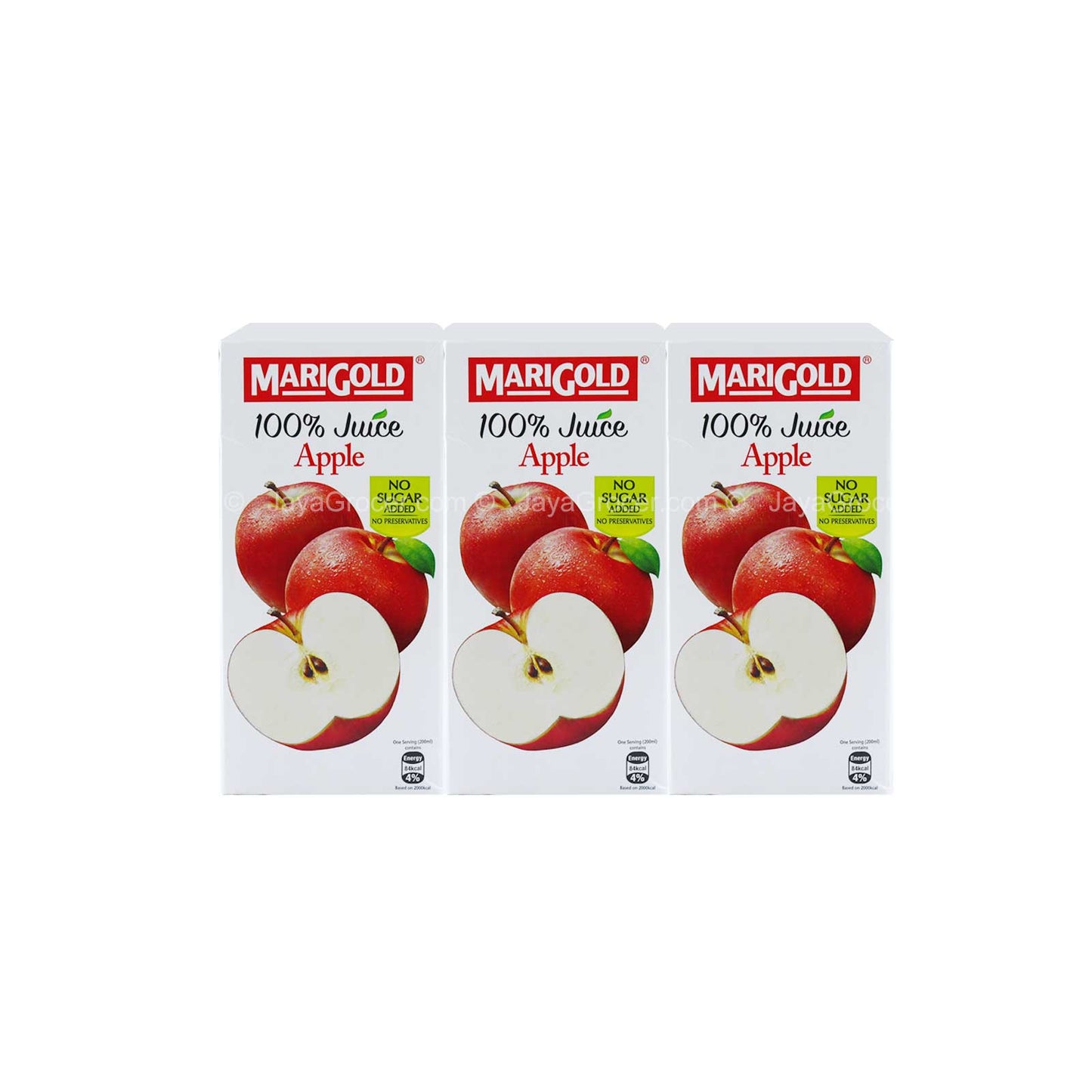 Marigold 100% Juice Apple 200ml x 3