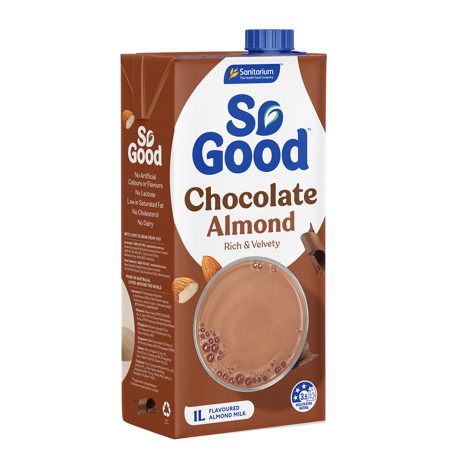 Sanitarium So Good Almond Milk Chocolate Flavoured 1L