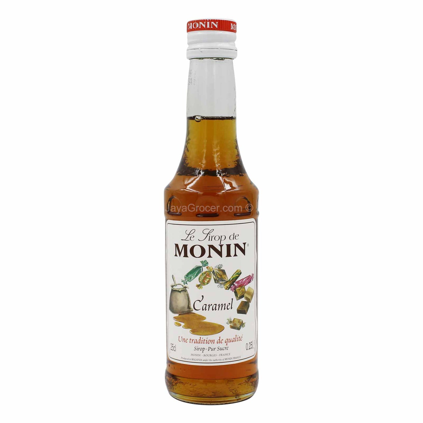 Monin caramel syrup 250ml