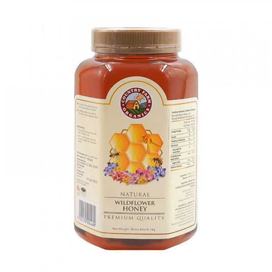 Country Farm Natural Wildflower Honey 1kg