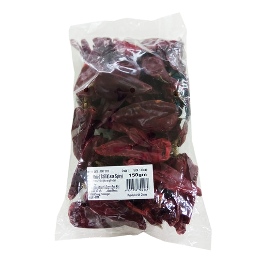 Yidu Dried Chili (Less Spicy) 150g