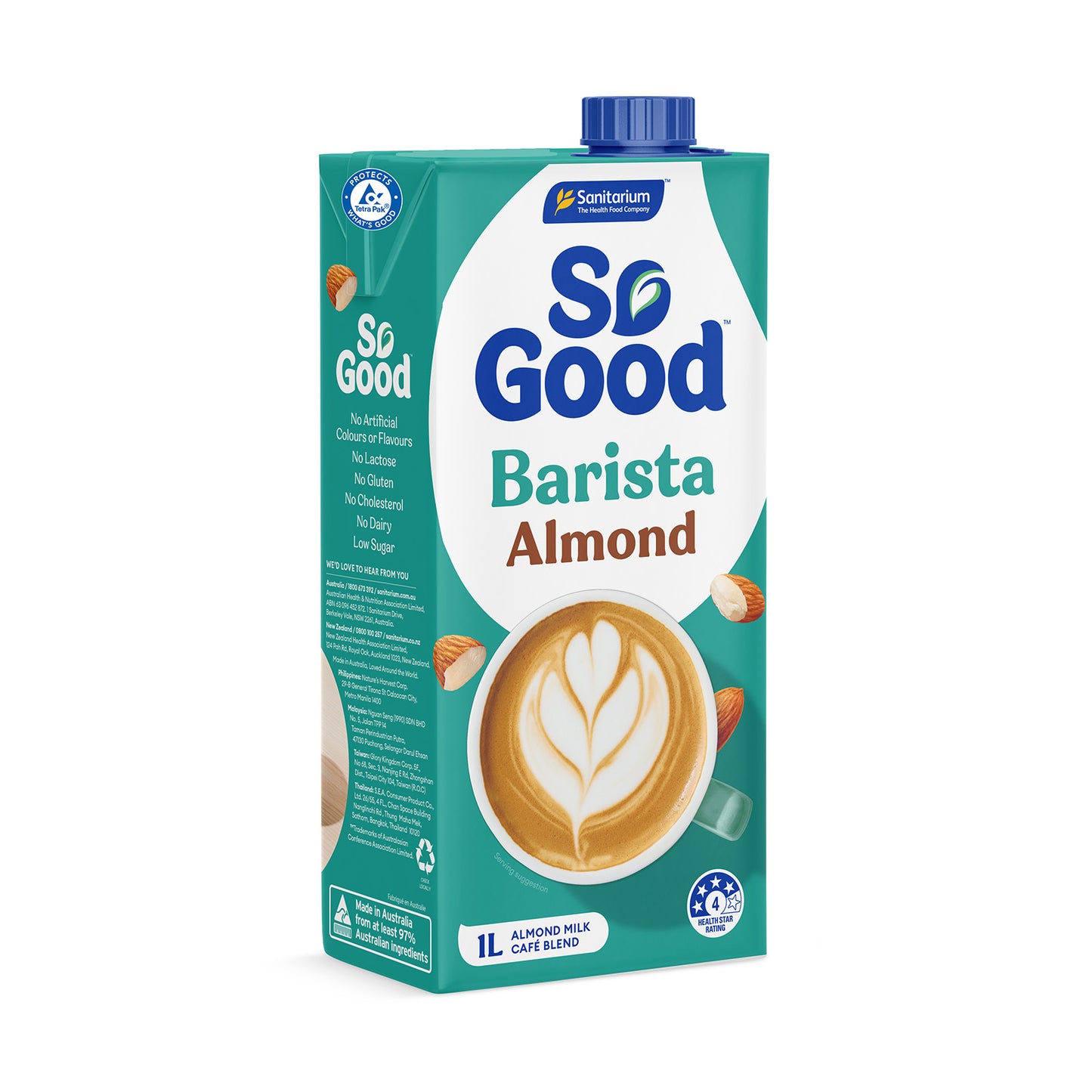 Sanitarium So Good Barista Edition Almond Milk 1L