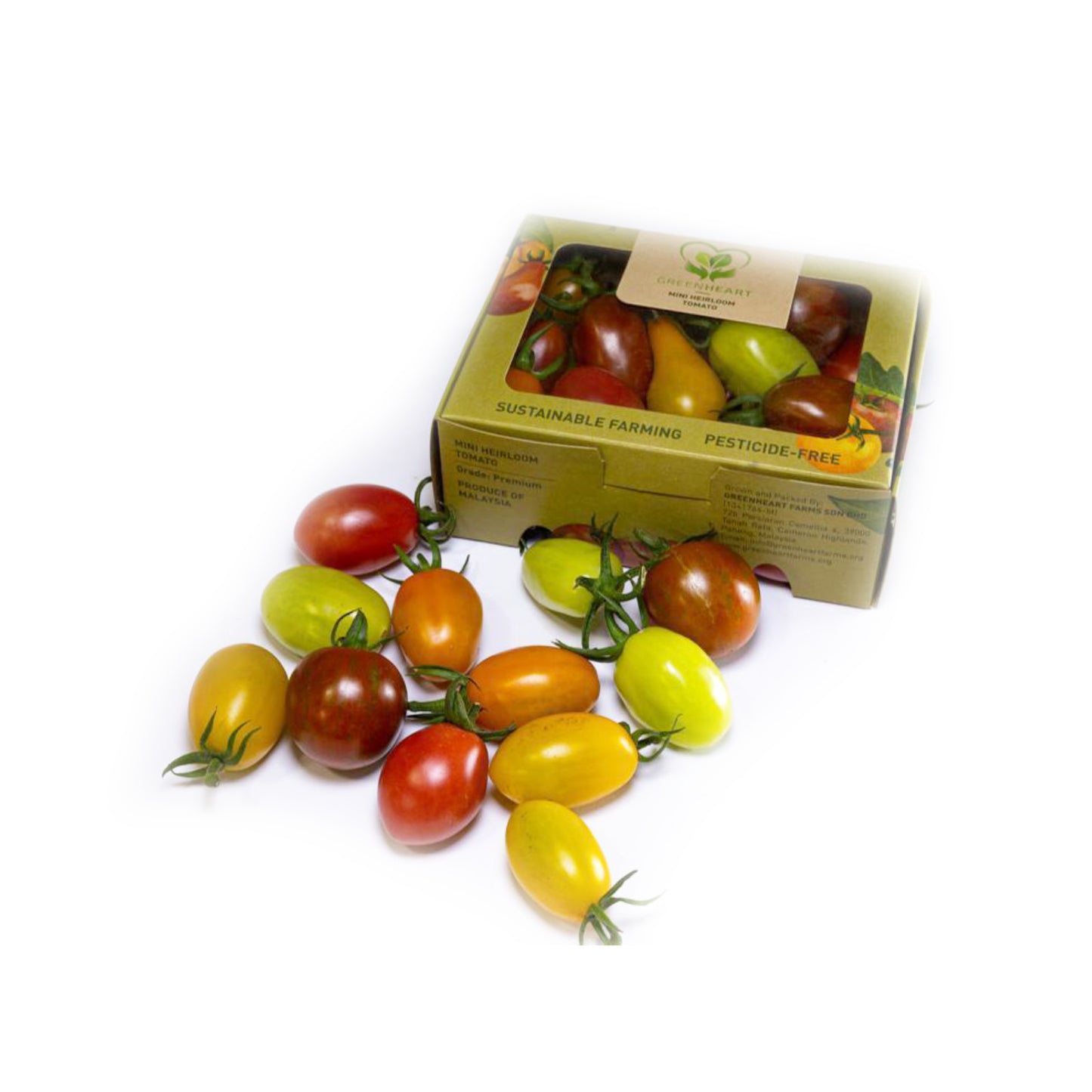 Green Heart Mini Heirloom Tomato (Malaysia) 250g