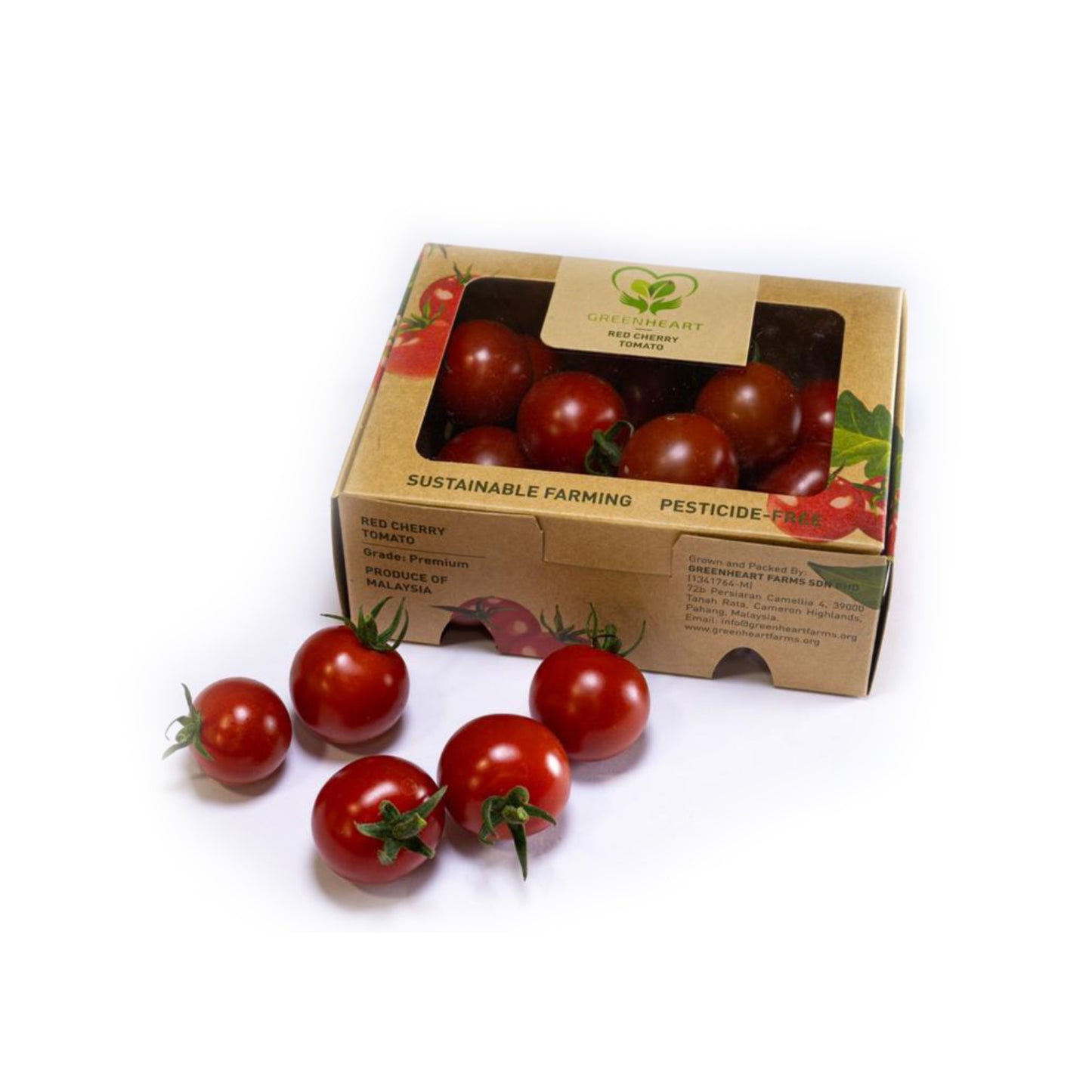 Green Heart Red Cherry Tomato (Malaysia) 250g